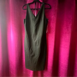 White House Black Market Black Backless Dress